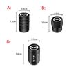Car Wheel Tire Valve Caps Tyre Rim Stem Covers Airdust Waterproof For Mazda 2 CX9 CX5 Demio 5 CX3 MX5 3 MX3 Axela CX30 6 RX8 CX7