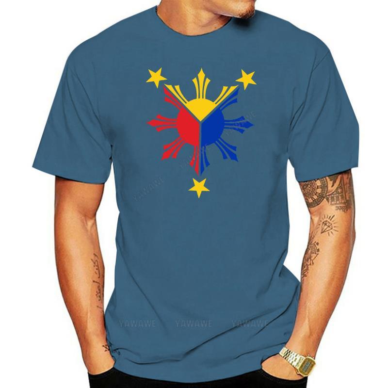 

Summer T shirt tops Philippines filipino pinoy tshirt Create No 3 Philippine Flag theme 3 colors RL MAN TEESHIRT 4XL