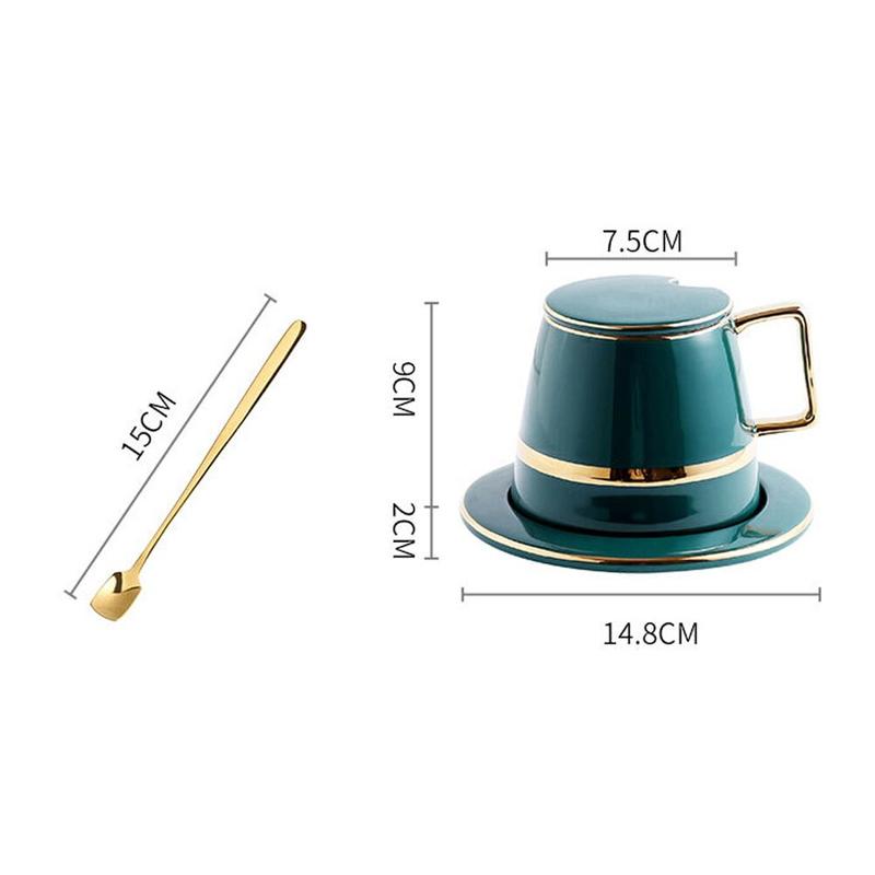 1 Ceramic Coffee Cups Set Coffee Cups Set Delicious Coffee Cups Tray