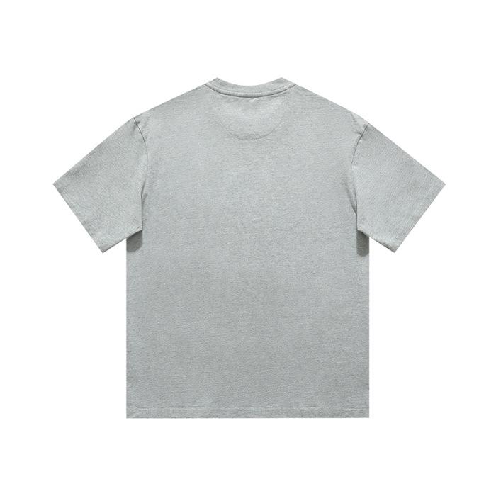 Cartoon Dog Short-sleeved T-shirt Mens Comfortable Fit American Summer Half-sleeved Pure Cotton Pussy Handsome T-shirt M