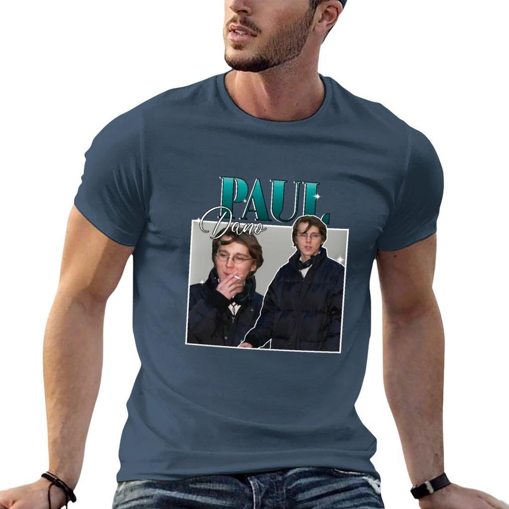 paul dano retro TShirt cotton t shirts high quality man t shirt cotton TShirt