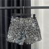 Autumn Sequin Three-Point Shorts Hot Pants for Women