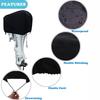 Anti-scratch Motor Engine Boat Cover 210D Oxford Cloth Waterproof Cover New Dust Cover
