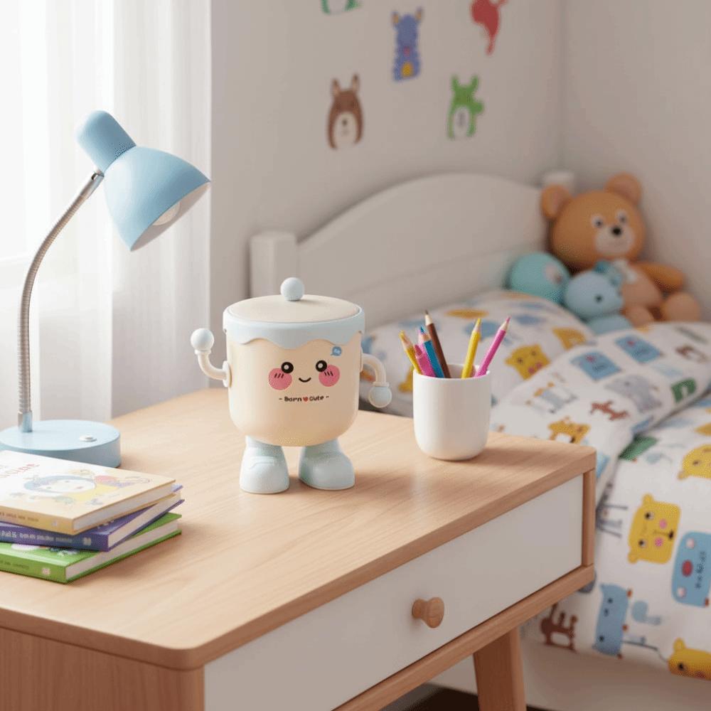 Platzsparendes Design Schreibtisch-Organizer Cartoon-Stil Schreibtisch-Mülleimer Büro Schreibtisch
