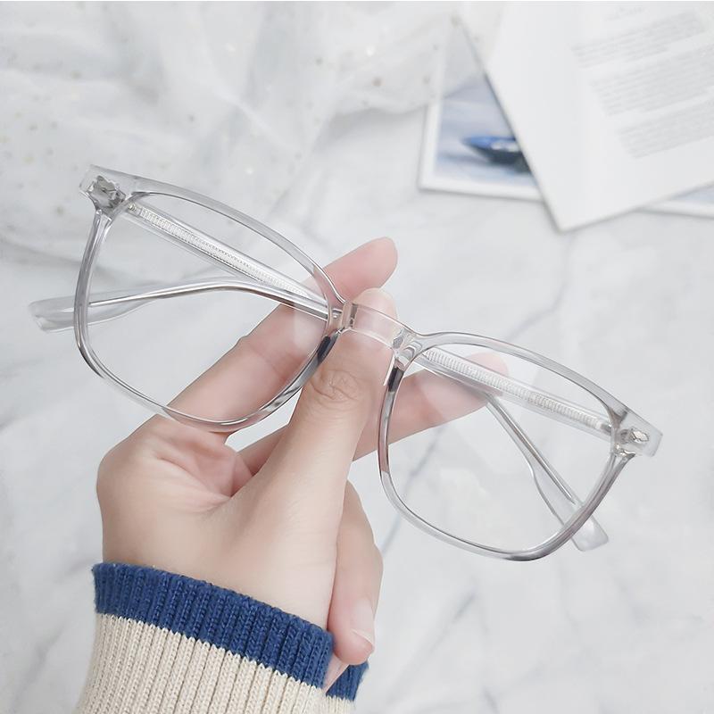 Ретро TR90 вставка анти-синий свет очки рисовый стиль ногтей женские простые очки оправа — фото 5