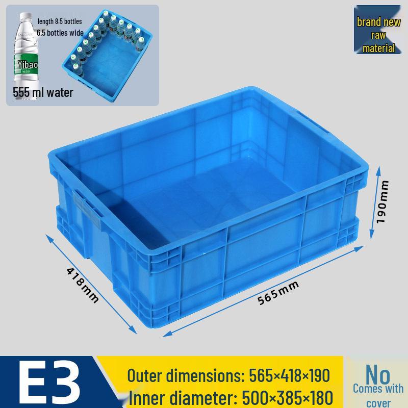 Rechteckige Kunststoff-Teile- & Schrauben-Aufbewahrungsbox für Werkzeuge & Logistik