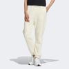 Adidas Originals Solid Color Drawstring Cuffed Sweatpants Women Bottoms Off-White IC8134