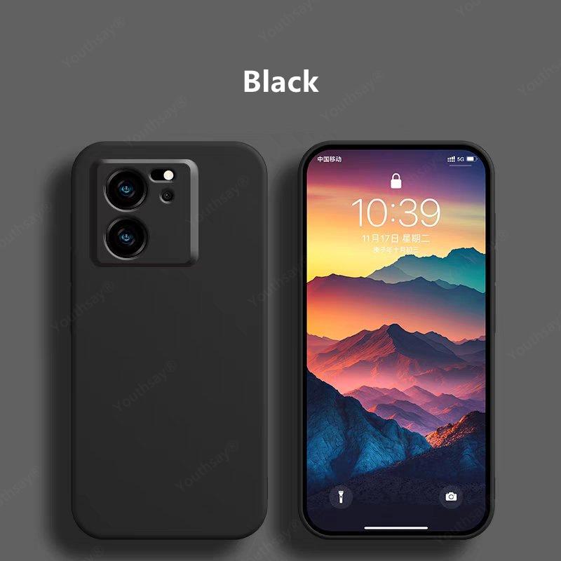 Luxury Case For Xiaomi 13T Case Cover Xiaomi 13T Pro Funda Coque Liquid Silicone Soft TPU Phone Bumper For Xiaomi 13T Pro