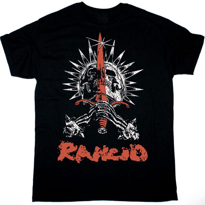 Vtg RANCID Band SWORD Short Sleeve Cotton Black S-4XL Unisex Shirt BL315