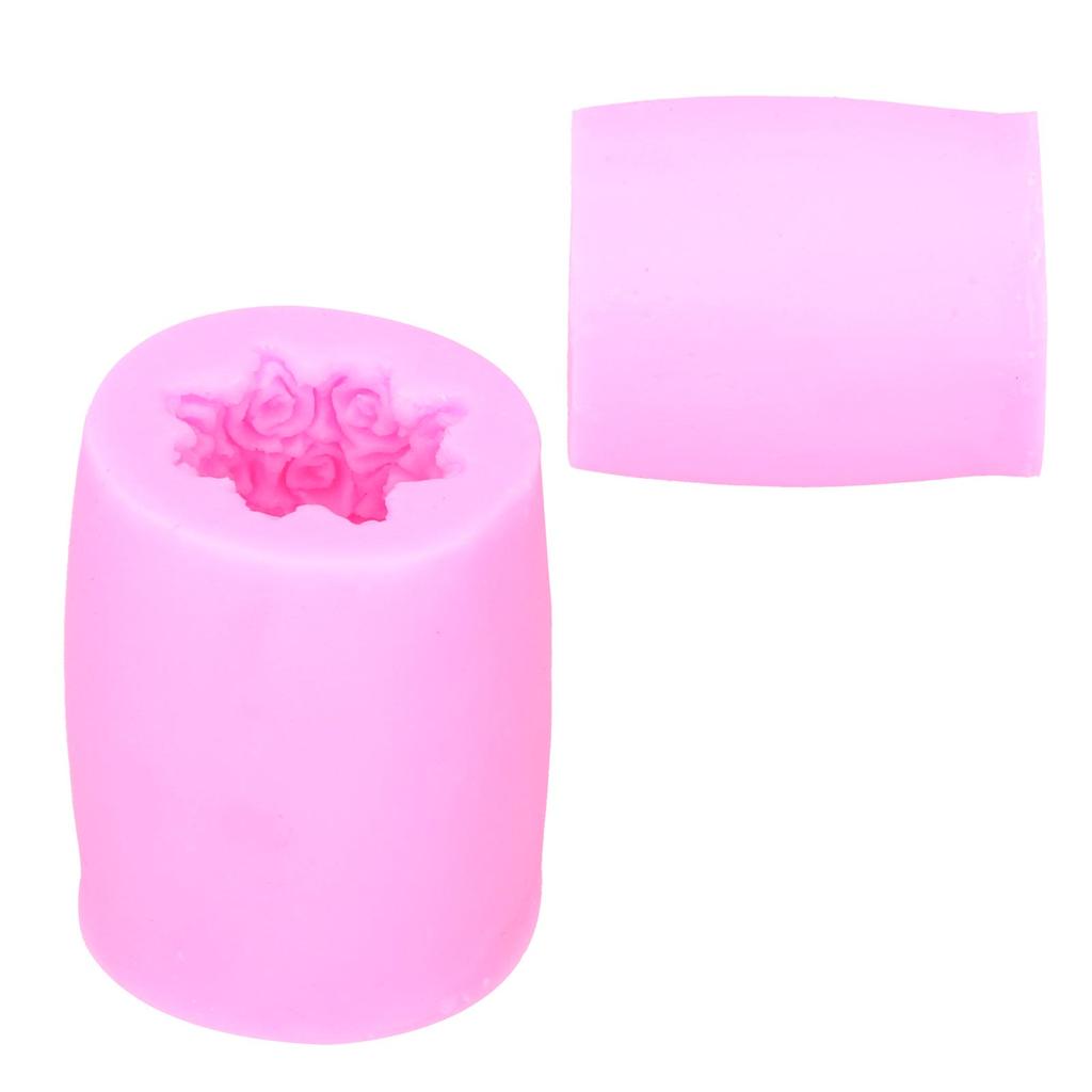 DIY Rose Flower Silicone Mold Fondant Cake Chocolate Mould Baking Utensils Baking ToolPink