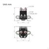 33-341 Solenoid Switch High Performance 4 Termial 12V for Gy00185 184251 146154 1686981SM 109946