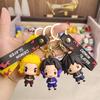 Anime Demon Slayer Keychain Kimetsu No Yaiba Figure Kamado Tanjirou Key Chain Car Keyring Schoolbag Pendant Gifts Carry Mini Lightweight Portable Cute