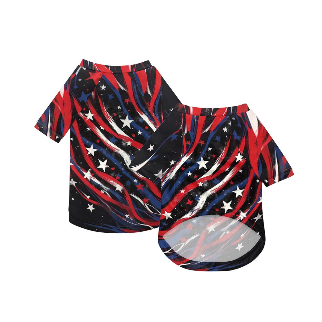 Dog Shirt, Breathable Doggy Tee, Lightweight Pet Clothes Pet Shirt