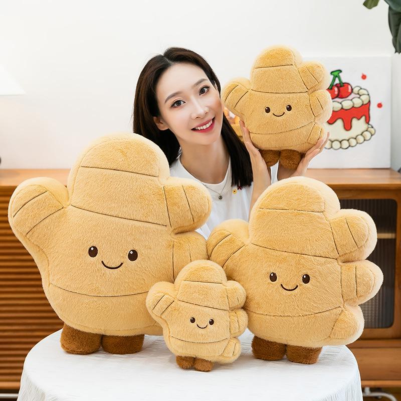 Creative Ginger Doll Plush Toy Funny Sleeping Pillow Soothing Doll Giving Girls and Children Gifts