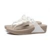 2024 Stylish Summer Wedge Flip Flops For Women Comfortable Beach Sandals With Thick Sole