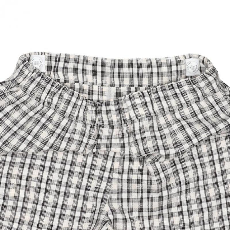 Hazzys Kids Check Pants Htm12ps54m Bk