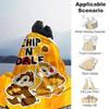 1pc,Chip 'N' Dale Throw Blanket Soft & Cozy Home Decor for Couch, Bed, Car, Travel, Camping