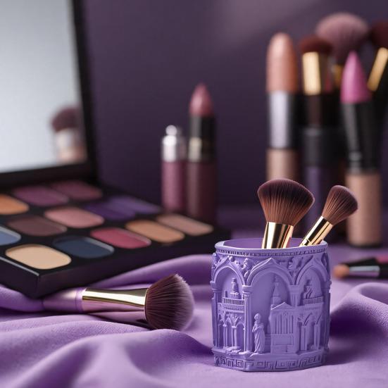 Yousheng Renaissance Silicone Mold DIY Epoxy Resin Candle Holder Storage Cup Mold for Jewelry Plaster Crafts Nordic Style Display Mold