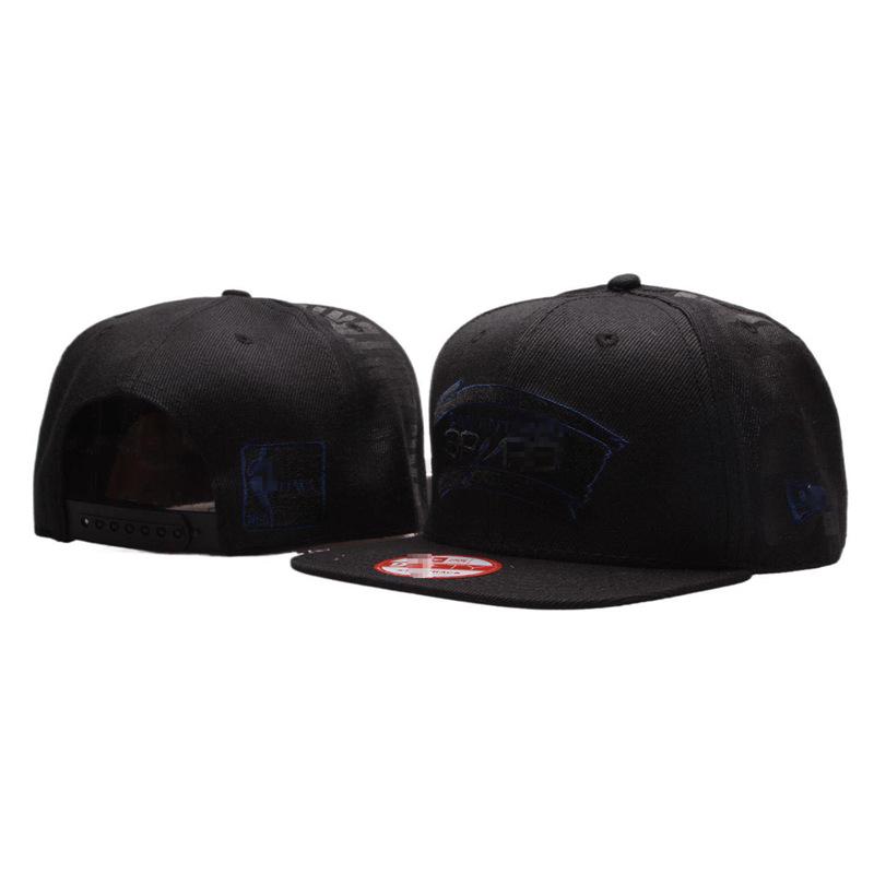 Embroidered Flat Brim NBA Cap for Men & Women - New American Hip Hop Style