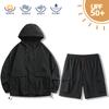 UPF10 + Summer Sunscreen Suit Set, Ice-feeling Breathable, Light and UV-proof Jacket, Camping and Hiking Suit.
