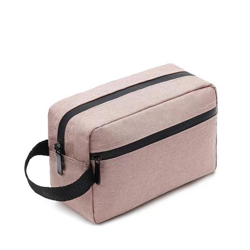 Oxford Cloth Waterproof Travel Wash Bag - Large Capacity Makeup Storage