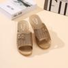 Flat Slippers for Summer Students Cool Slippers for Women Non Slip Fashionable Slippers for Indoor and Outdoor Wear