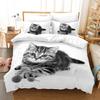Cartone Animato Gioco Carino Aphmau con Ali Set Letto Ragazzi Ragazze Misura Singola Queen King Copripiumino Federa Letto ragazzi Adulti