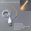 1Pcs Lamp Parts Diode Led Filament Flexible Dc 5V Usb Led 360° Luminous Bendable Creative Edison Bulb