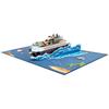 3D Deep Sea Cruise Ship PopUp Card with Envelope 3D Holiday Greeting Card Blank Note Stocking Present for Friend Holiday