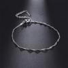Stainless Steel Gold Chain Bracelet Heart Beaded Couple Bracelets Wrist Jewelry Gift for Women Men
