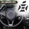 Car Steering Wheel Button Stickers Cover Replacement for Mercedes Benz ML GL GLK GLA CLA CLS SL A B C E G Class Interior Switch Button Decoration