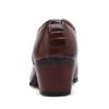 Fashion New Crocodile Increase Men's Heel Shoes Formal Leather Brown Men Loafers Dress Shoes Fashion Mens Casual Shoes Zapatos Hombre