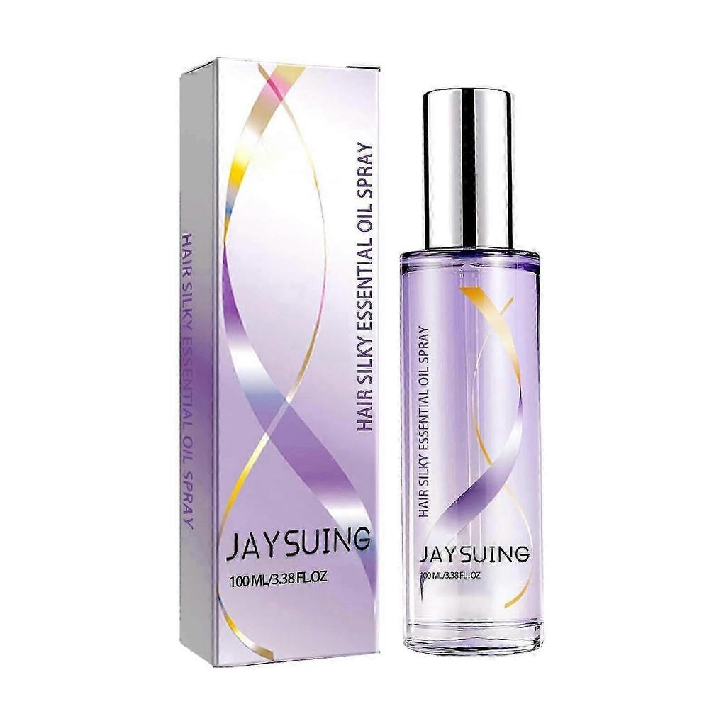 Jaysuing Hair Essential Oil Spray Repair Hair Dry Manic Soft Fluffy Hair Care Deep Nourishing Hair 100Ml