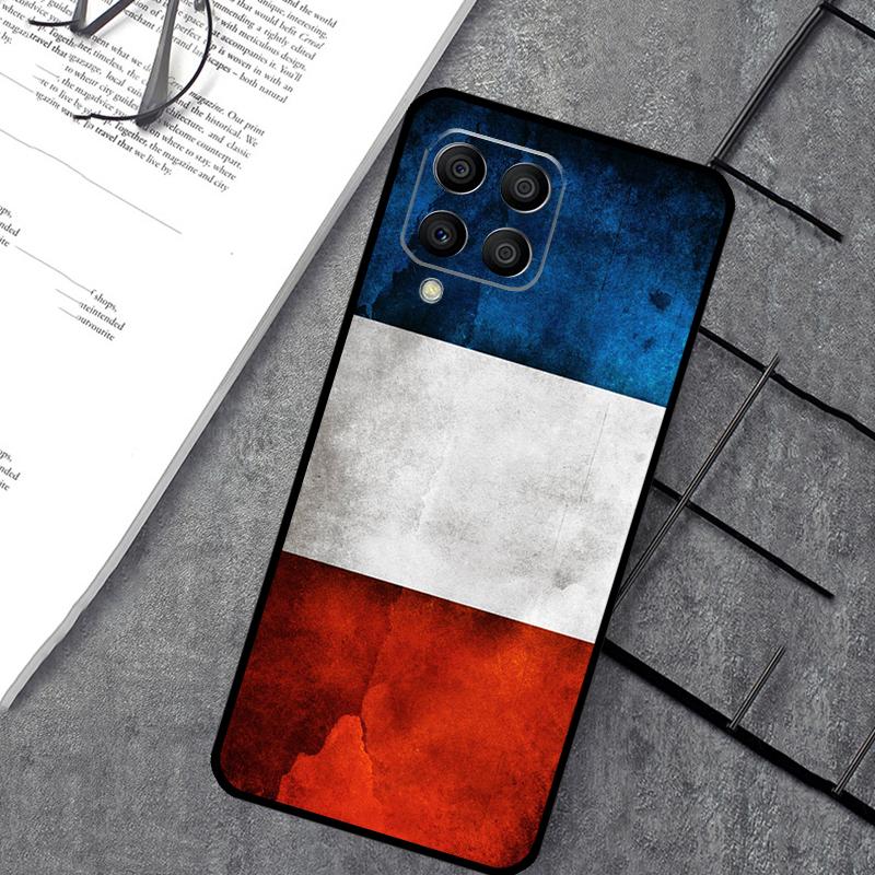 

France National Flag Case For Samsung Galaxy M15 M11 M12 M13 M14 M06 M16 M36 M56 M31 M53 M32 M52 M35 M55 M34 M54 Samsung M53