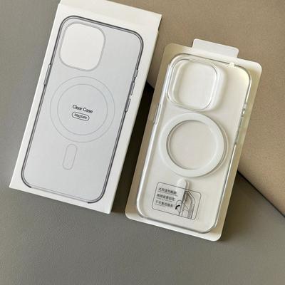 Animation Magnetic Case for Apple iPhone 17 16 15 14 Plus 13 12 Pro Max Transparent Hard PC Shockproof Cover On Magsafe Wireless Charge