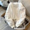 Women's Spring and Autumn Cropped Jacket Casual Zippered Thin Style Cardigan Baseball Top