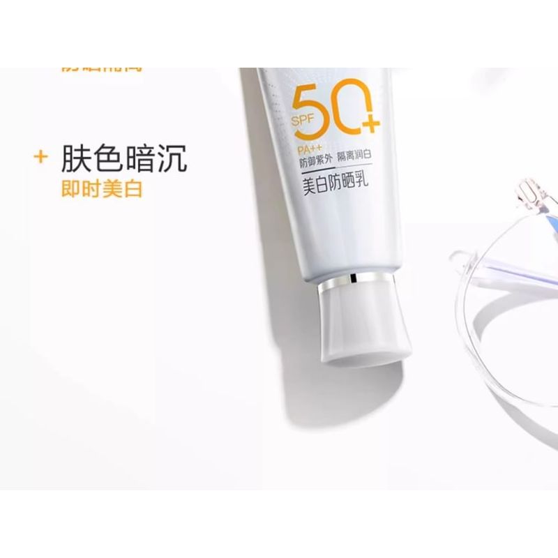 PECHOIN - Whitening Sunscreen Lotion and Cleanser Set