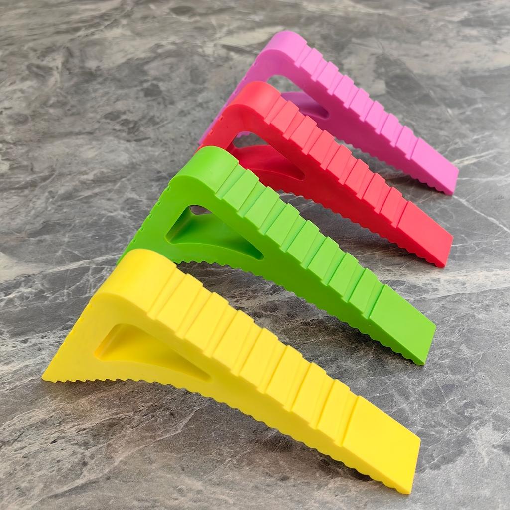 Household Anti-collision and Anti Pinch Hand Door Card Stopper, Baby Protection Safety Triangle Door Stopper
