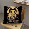 Game BBendy and the Ink MMachine Personalized Pillow Dust Cover Bedroom Kids Party Decoration Pillowcase Birthday Gift