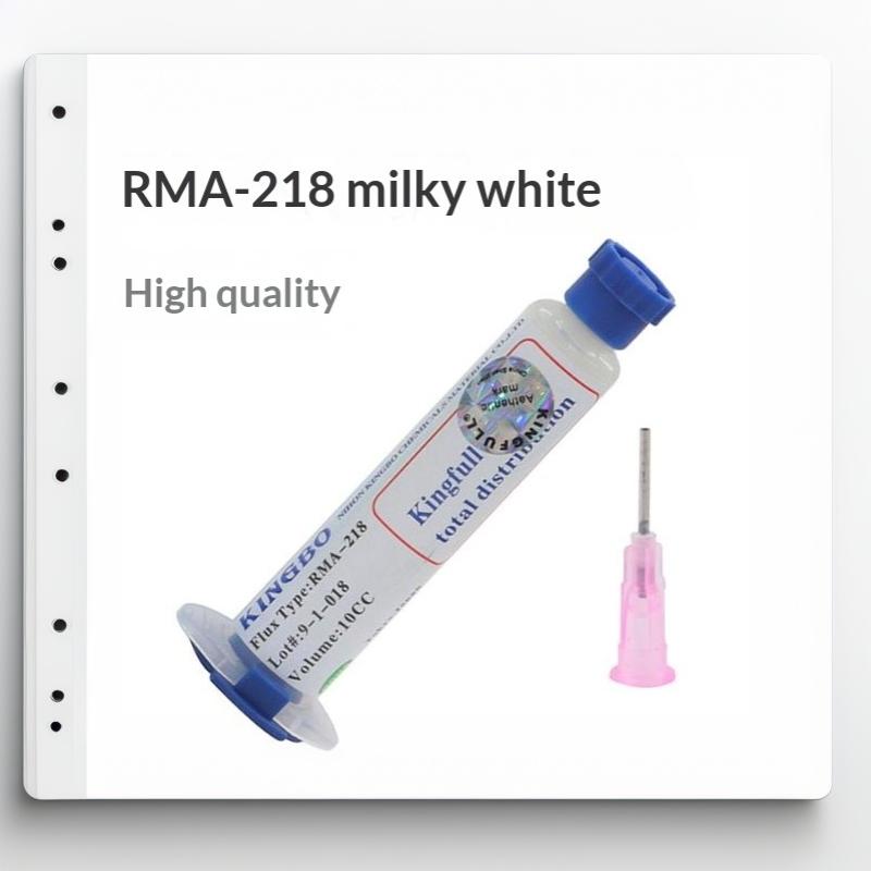 1 Pcs Rma-218 No-Clean Soldering Flux Lead-Free Solder Paste For Smd Bga Phone Motherboard Repair