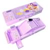 Lilybeauty Pencil Pen for Elementary School Girls and Password Pencil Pencil Sharpener Cute Case, Case, Students, Boys, Double-Sided Opening,