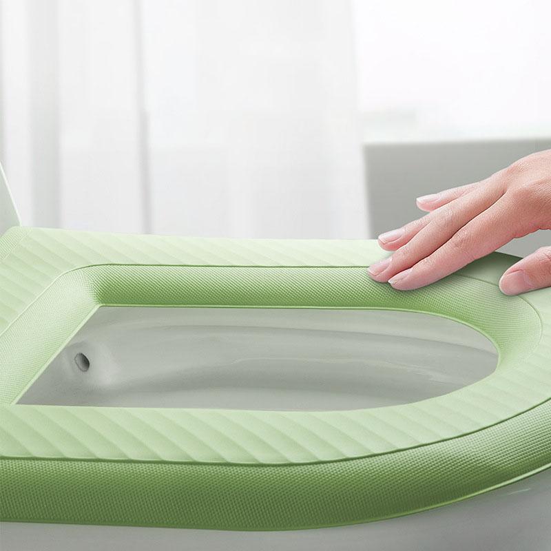 Toilet Seat Cover Waterproof EVA Washable Universal Toilet Seat Cover Pad for Home