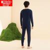 Hongdou Velvet 7A Antibacterial Far Infrared Thermal Underwear Set
