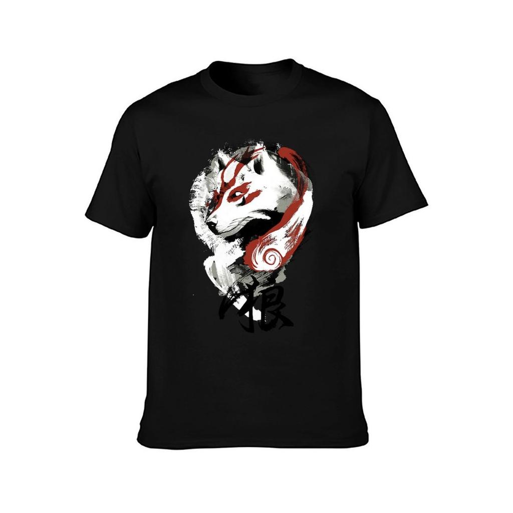 Wolf T-Shirt Man T Shirt Graphic Cotton T Shirt Pack T-Shirt