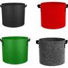 Faltbare Grow Bags Verdickte Stofftöpfe Pflanzenzucht Filz Grow Bags Baumpflanzung