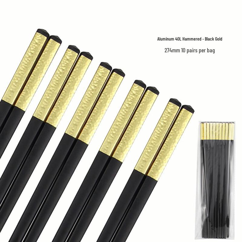 Ru Han Non-Slip Alloy Chopsticks