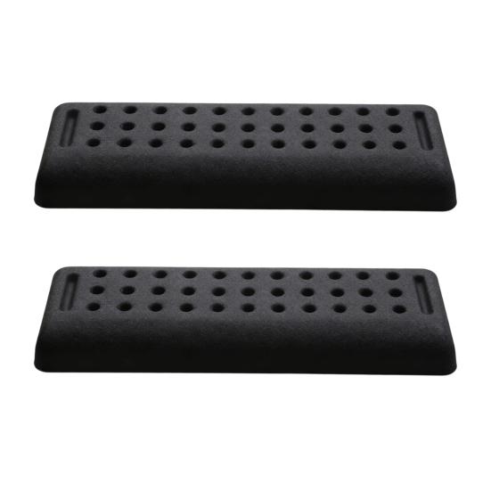 2Pcs L-Shaped Desk Elbow Pad Ergonomic Memory Foam Elbow Support Padding with Non-Slip Base Pain