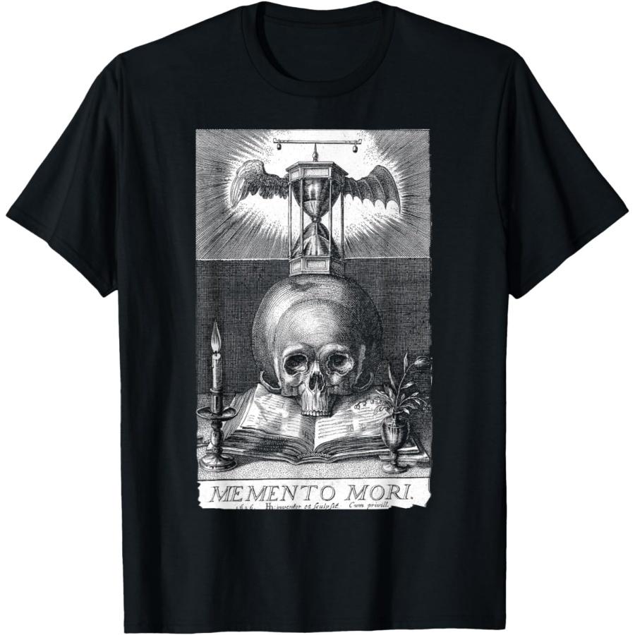 Memento Mori Stoicism Philosophy Philosopher Memento Mori T-Shirt XXXXXL чёрный