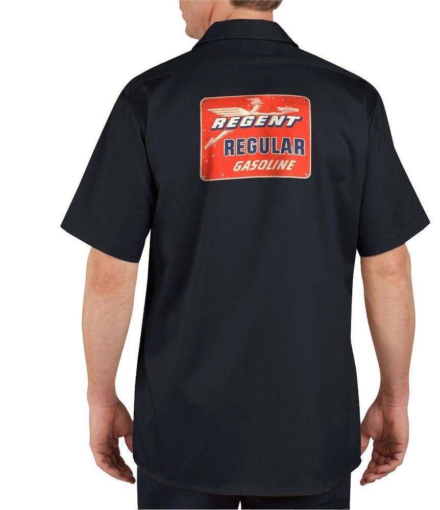 Regent Gasoline - Mechanics Graphic Work Shirt Short Sleeve Unisex T-Shirt S