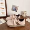 ins popular Japanese sweet retro pink board shoes women's 2025 autumn new versatile casual Dexun board shoes tide